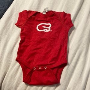 CycleBar baby Onesie